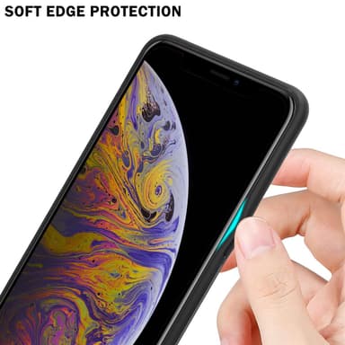 iPhone XS MAX Skal Fodral Case (Svart)