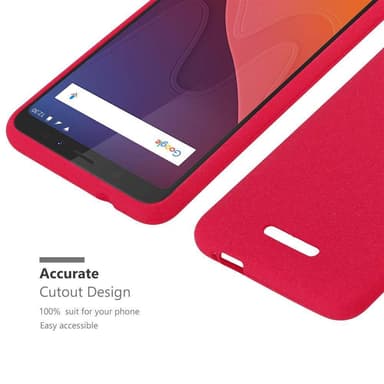Skal WIKO VIEW Fodral Case (Röd)