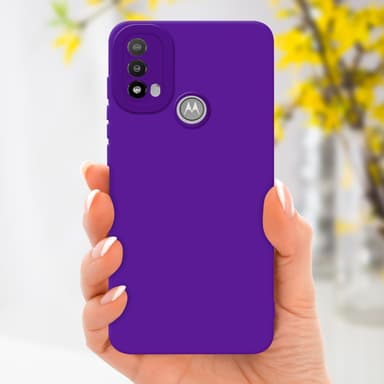 Motorola MOTO E20 Skal Fodral Case (Lila)