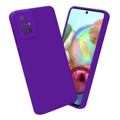 Samsung Galaxy A71 4G Skal Fodral Case (Lila)