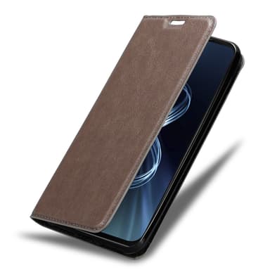 Asus ZenFone 8 Skal Fodral Case (Brun)