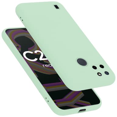 Realme C21Y / C25Y Skal Fodral Case (Grön)
