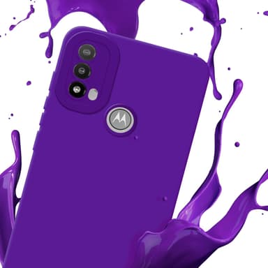 Motorola MOTO E20 Skal Fodral Case (Lila)