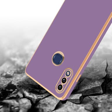 Samsung Galaxy A10s / M01s Skal Fodral Case (Lila)