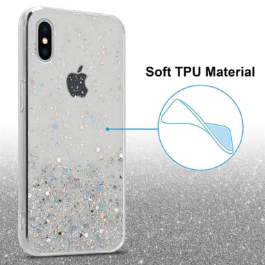 iPhone XS MAX Skal Fodral Case (Transparent)