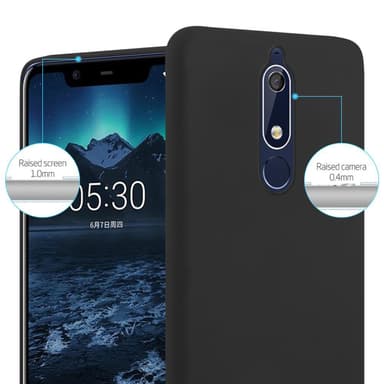 Skal Nokia 5.1 Fodral Case (Svart)