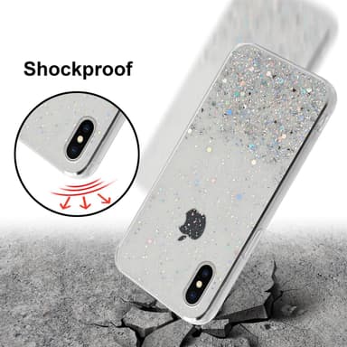 iPhone XS MAX Skal Fodral Case (Transparent)