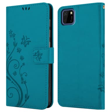 Honor 9S / Huawei Y5P Plånboksfodral Skal (Blå)