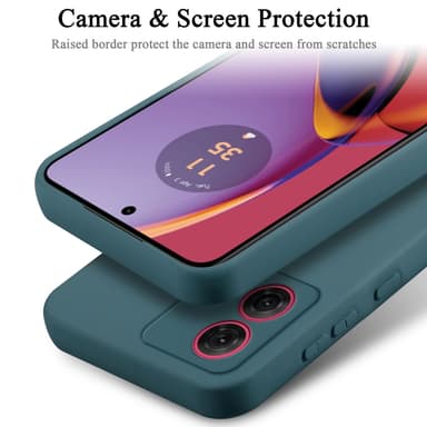 Motorola Moto G84 Skal Fodral Case (Grön)