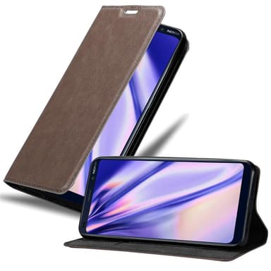 Nokia 9 PureView Skal Fodral Case (Brun)