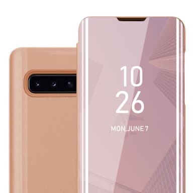 Samsung Galaxy S10 4G Plånboksfodral Skal (Rosa)