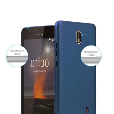 Nokia 1 2018 Skal Fodral Case (Blå)