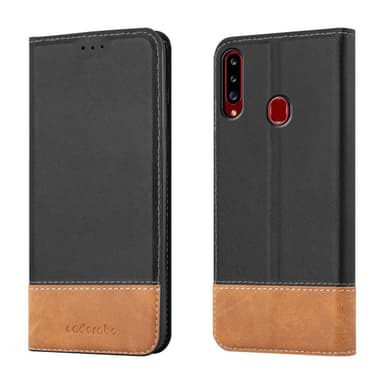 Samsung Galaxy A20s Skal Fodral Case (Svart)