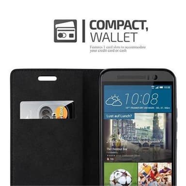 HTC ONE M9 Skal Fodral Case (Brun)