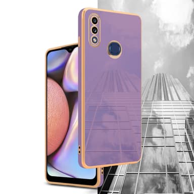 Samsung Galaxy A10s / M01s Skal Fodral Case (Lila)