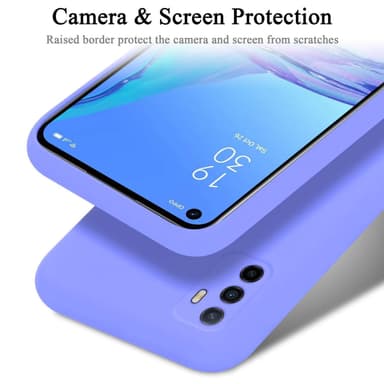 Oppo A53 Skal Fodral Case (Lila)