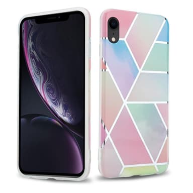 iPhone XR Plånboksfodral Skal (Rosa)