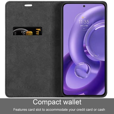Motorola EDGE 30 NEO Skal Fodral Case (Svart)