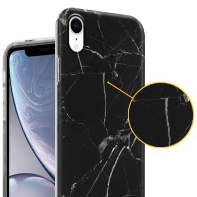 iPhone XR Plånboksfodral Skal (Svart)