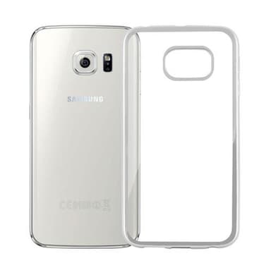 Samsung Galaxy S6 EDGE Skal Fodral Case (Silver)