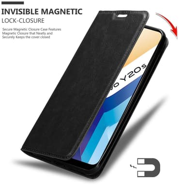 Vivo Y20s Skal Fodral Case (Svart)