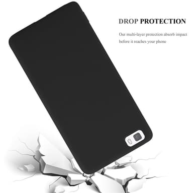 Skal Huawei P8 LITE 2015 Fodral Case (Svart)