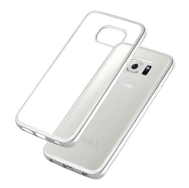 Samsung Galaxy S6 EDGE Skal Fodral Case (Silver)