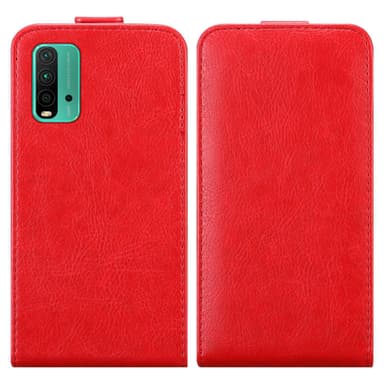 Xiaomi RedMi 9T / POCO M3 Flipfodral Skal (Röd)