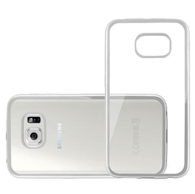 Samsung Galaxy S6 EDGE Skal Fodral Case (Silver)