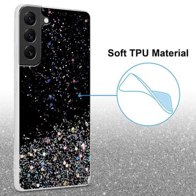 Samsung Galaxy S22 PLUS Skal Fodral Case (Svart)