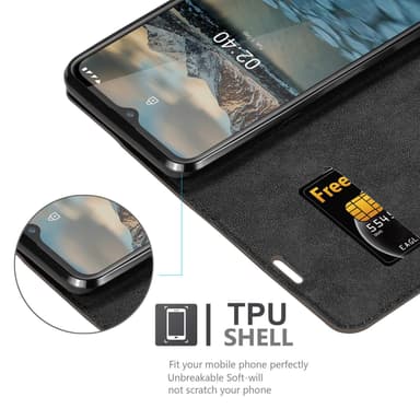Nokia 2.4 Skal Fodral Case (Brun)
