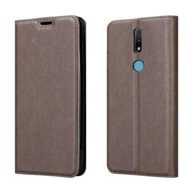 Nokia 2.4 Skal Fodral Case (Brun)