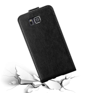 Samsung Galaxy ALPHA Flipfodral Skal (Svart)