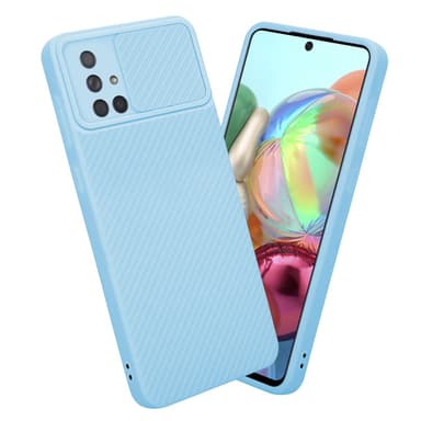 Skal Samsung Galaxy A71 4G Fodral Case (Blå)