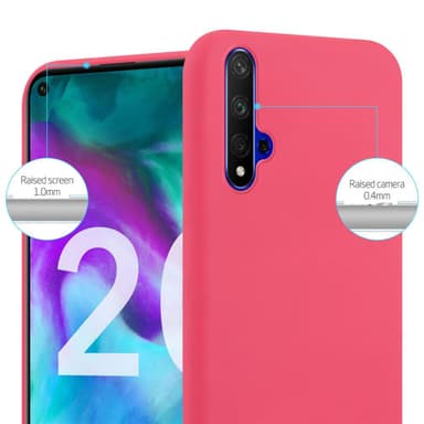 Skal Honor 20 / 20S / Huawei NOVA 5T Fodral Case (Röd)
