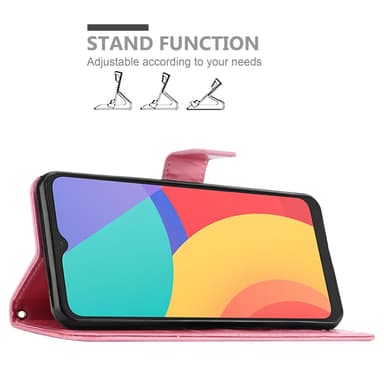 Alcatel 1S 2021 / 3L 2021 Plånboksfodral Skal (Rosa)