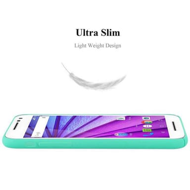 Motorola MOTO G3 Skal Fodral Case (Grön)