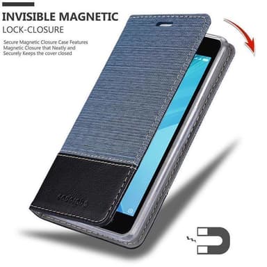 Xiaomi RedMi NOTE 5A Plånboksfodral Skal (Blå)