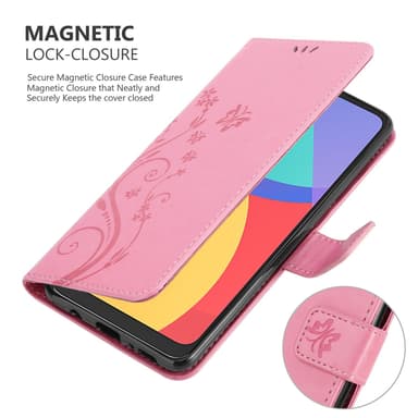 Alcatel 1S 2021 / 3L 2021 Plånboksfodral Skal (Rosa)