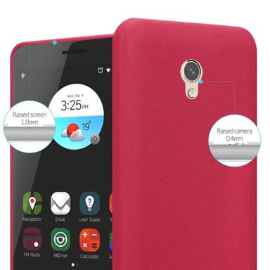 Skal ZTE Blade V7 Fodral Case (Röd)