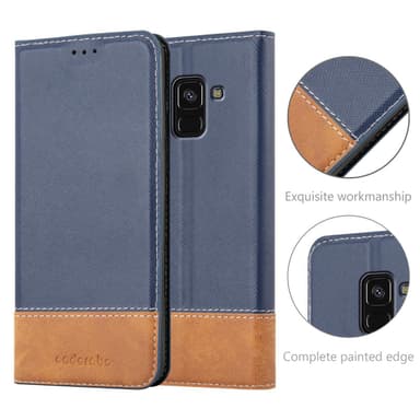 Samsung Galaxy A8 2018 Skal Fodral Case (Blå)