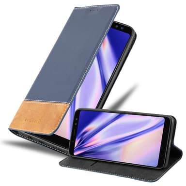 Samsung Galaxy A8 2018 Skal Fodral Case (Blå)
