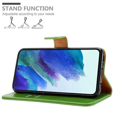 Samsung Galaxy S22 Plånboksfodral Skal (Grön)