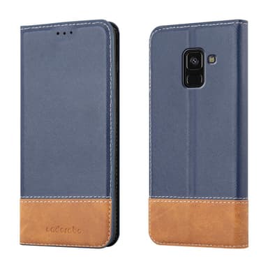 Samsung Galaxy A8 2018 Skal Fodral Case (Blå)