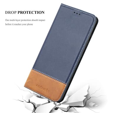 Samsung Galaxy A8 2018 Skal Fodral Case (Blå)