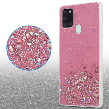Samsung Galaxy A21s Skal Fodral Case (Rose)