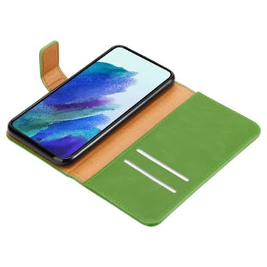Samsung Galaxy S22 Plånboksfodral Skal (Grön)