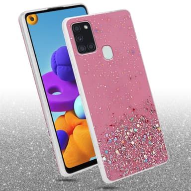 Samsung Galaxy A21s Skal Fodral Case (Rose)