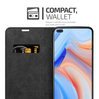 Oppo Reno4 Z Skal Fodral Case (Röd)