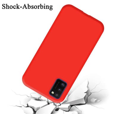 Samsung Galaxy A41 Skal Fodral Case (Röd)